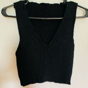 V Neck Sweater Tank Tops, size S, brand new